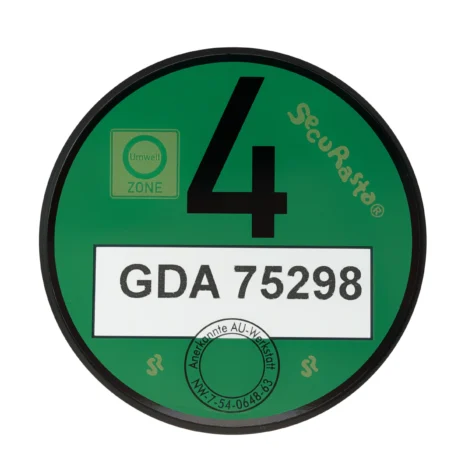 Umweltplakette Plakietka Niemcy