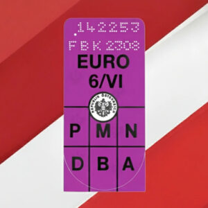 Austria plakietka ekologiczna Pickerl